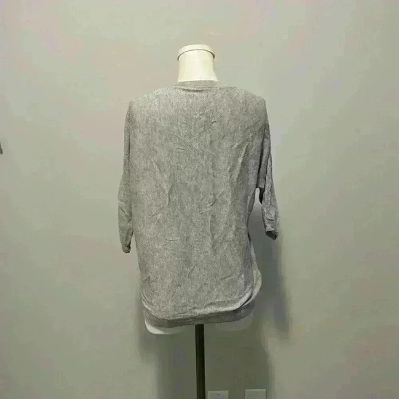 Banjo & Matilda Silk and Cashmere blend V Neck button up Cardigan - Picture 2 of 9